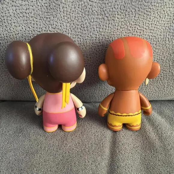 Kidrobot Street Fighter Series 1 Chun-Li & Dhalsim - Picture 2 of 3